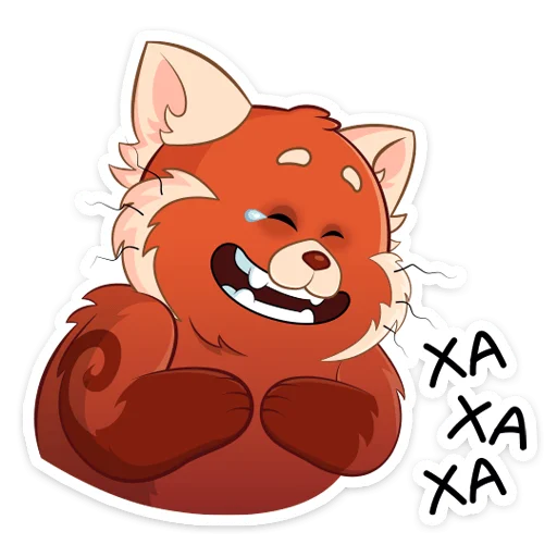 Sticker from the "Я краснею" sticker pack