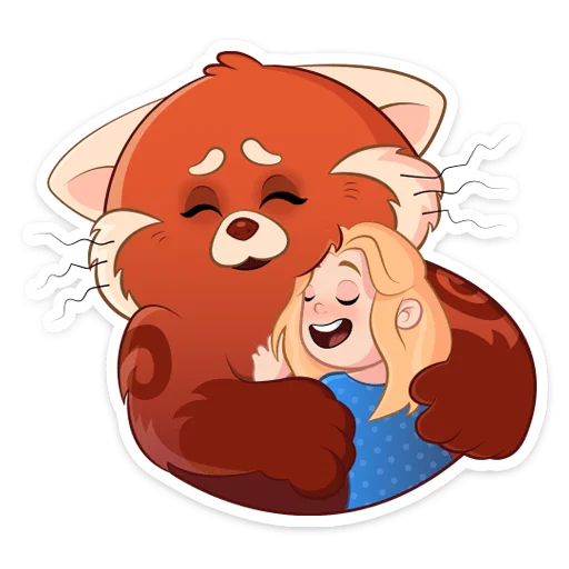 Sticker from the "Я краснею" sticker pack