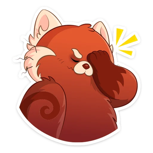 Sticker from the "Я краснею" sticker pack