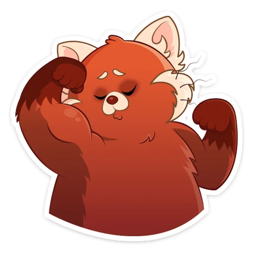 Sticker from the "Я краснею" sticker pack