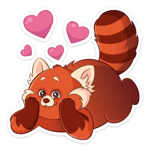 Sticker from the "Я краснею" sticker pack