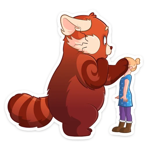 Sticker from the "Я краснею" sticker pack