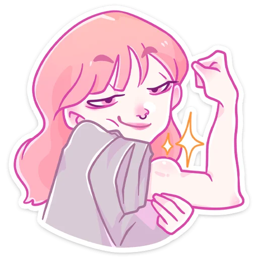 Sticker from the "Малин" sticker pack