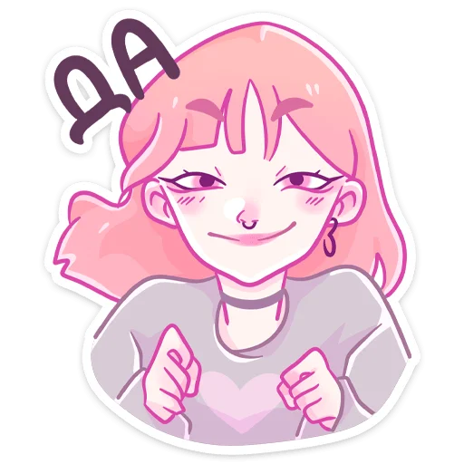 Sticker from the "Малин" sticker pack