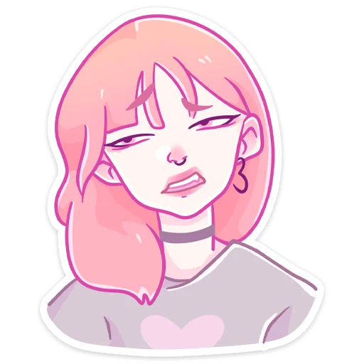 Sticker from the "Малин" sticker pack