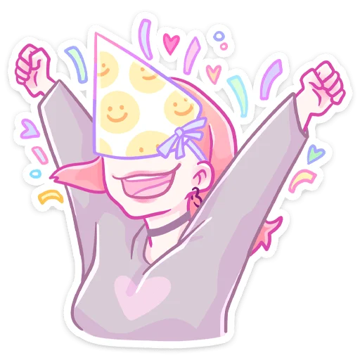 Sticker from the "Малин" sticker pack