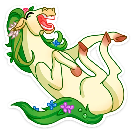 Sticker from the "Флоралинн" sticker pack