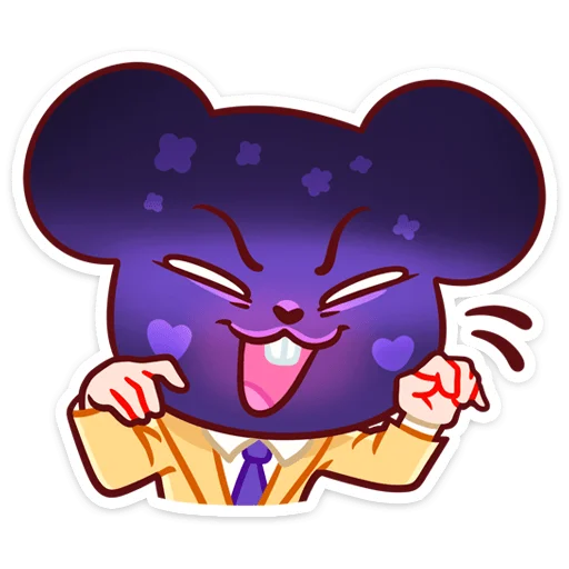 Sticker from the "Мелани" sticker pack