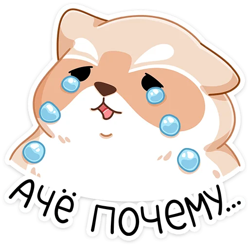 Sticker from the "Броуди" sticker pack