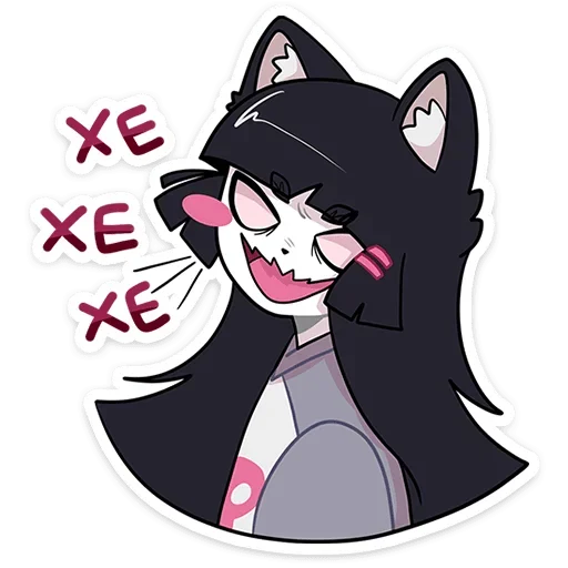 Sticker from the "Зизи" sticker pack