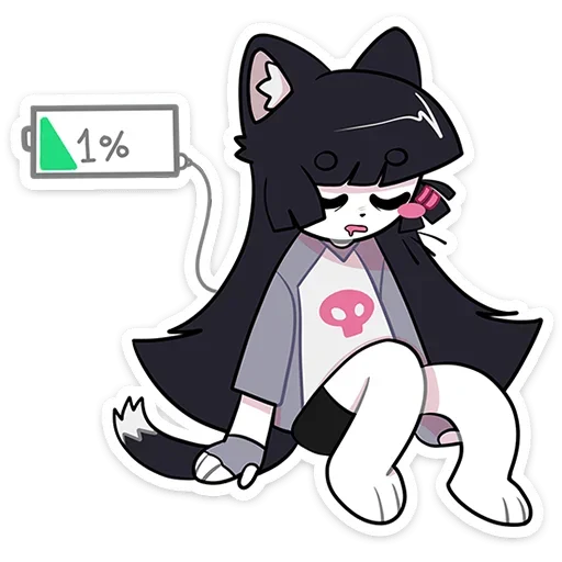 Sticker from the "Зизи" sticker pack