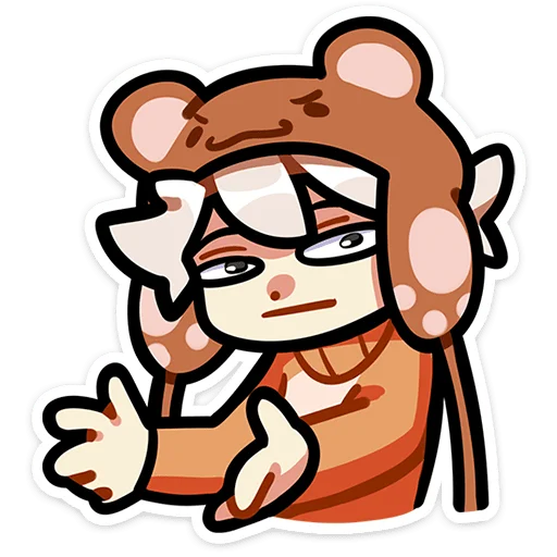 Sticker from the "Федя" sticker pack