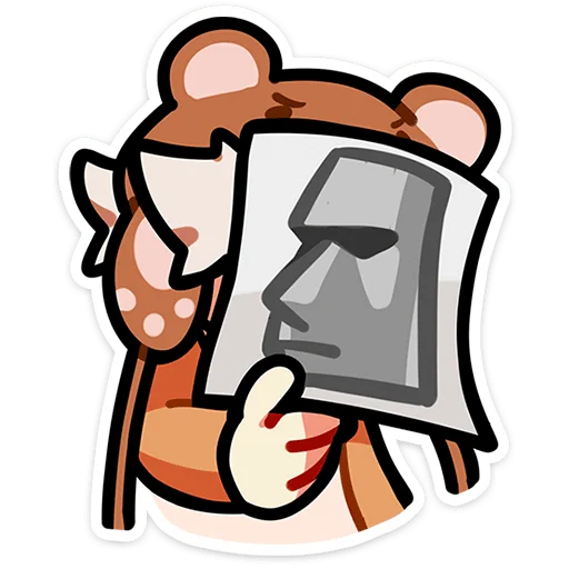 Sticker from the "Федя" sticker pack