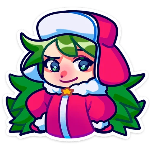 Sticker from the "Ёля" sticker pack