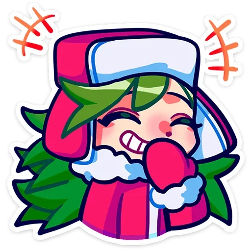 Sticker from the "Ёля" sticker pack