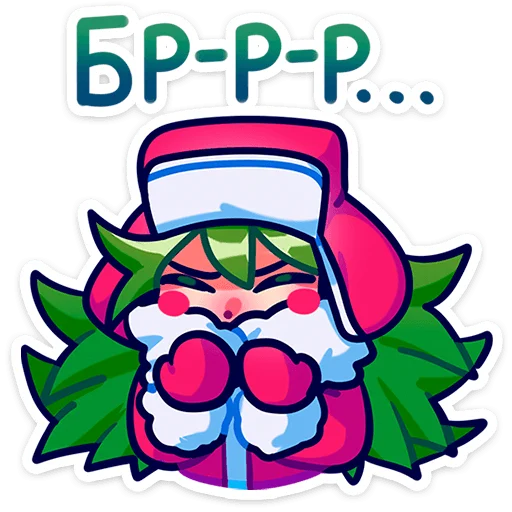 Sticker from the "Ёля" sticker pack