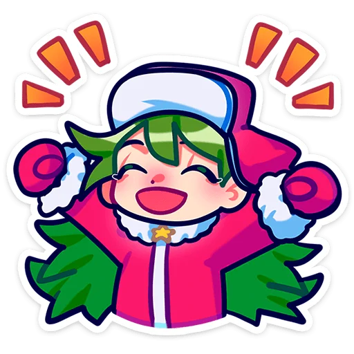 Sticker from the "Ёля" sticker pack