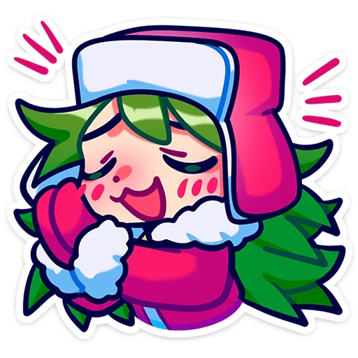 Sticker from the "Ёля" sticker pack