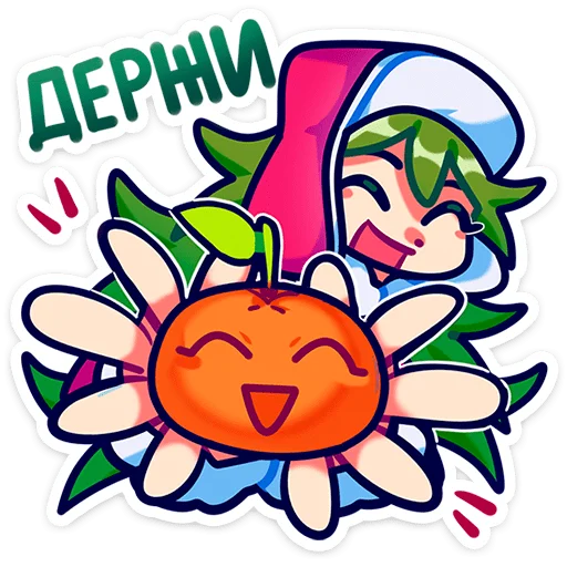 Sticker from the "Ёля" sticker pack