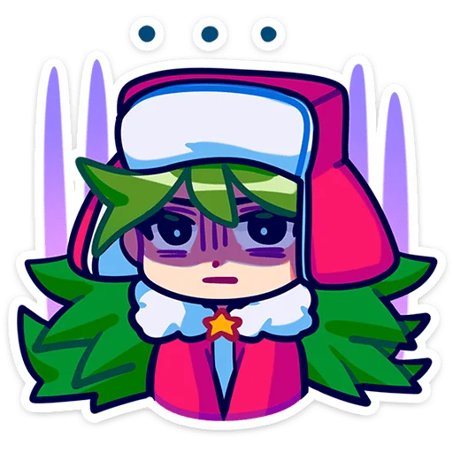 Sticker from the "Ёля" sticker pack