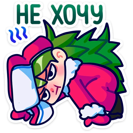 Sticker from the "Ёля" sticker pack