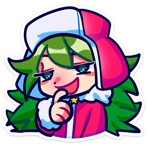 Sticker from the "Ёля" sticker pack