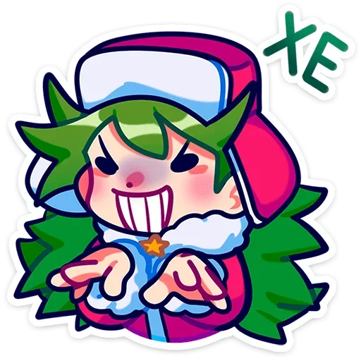 Sticker from the "Ёля" sticker pack