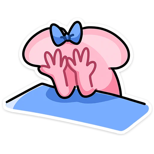 Sticker from the "Кристина" sticker pack