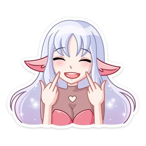 Sticker from the "Флоренс" sticker pack