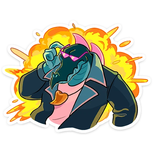 Sticker from the "Уильям" sticker pack