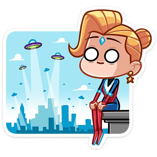 Sticker from the "Ультима" sticker pack