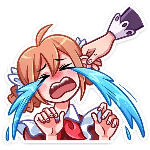 Sticker from the "Томочка" sticker pack