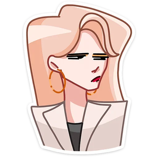 Sticker from the "Наташа" sticker pack