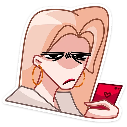 Sticker from the "Наташа" sticker pack