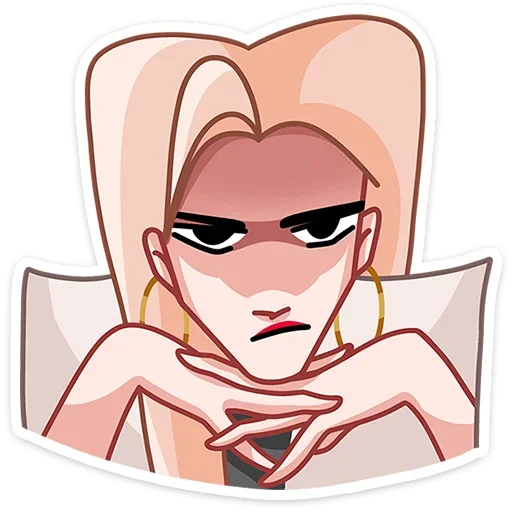 Sticker from the "Наташа" sticker pack