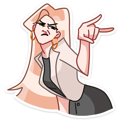 Sticker from the "Наташа" sticker pack