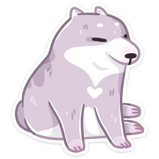 Sticker from the "Буп" sticker pack