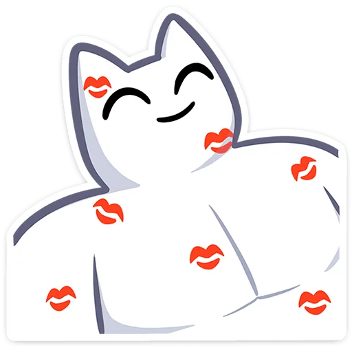 Sticker from the "Мурк" sticker pack