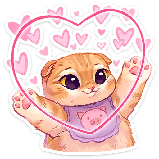 Sticker from the "Мявс" sticker pack