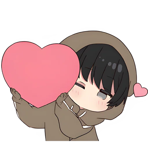 Sticker from the "Юрудура-тян | Yurudara-chan" sticker pack