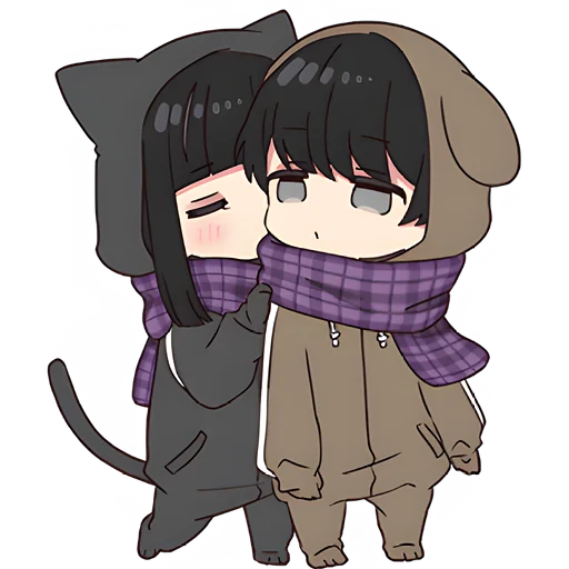 Sticker from the "Юрудура тян | Yurudara chan" sticker pack