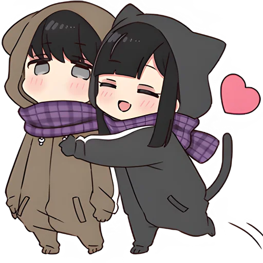 Sticker from the "Юрудура тян | Yurudara chan" sticker pack