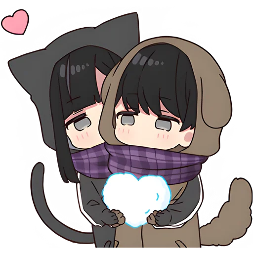 Sticker from the "Юрудура тян | Yurudara chan" sticker pack