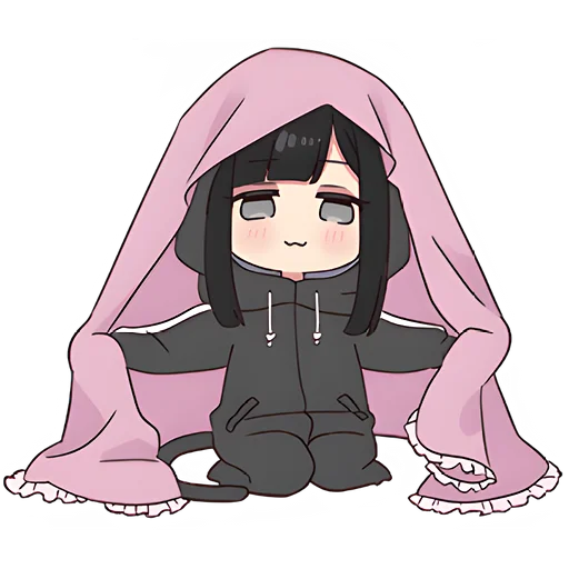 Sticker Юрудура тян | Yurudara chan