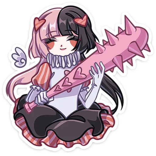 Sticker from the "Валентинка Маф" sticker pack