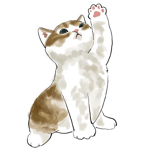 Sticker from the "Cats | Котики" sticker pack