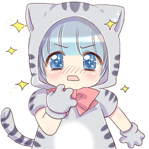 Sticker from the "Котейкины ушки" sticker pack