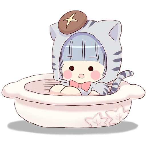 Sticker from the "Котейкины ушки" sticker pack