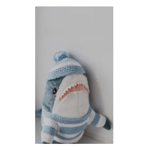 Стикер из набора "shark"