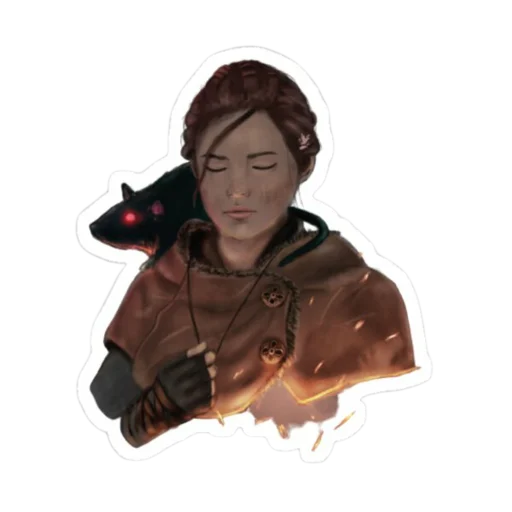 Sticker from the "A plague tale" sticker pack